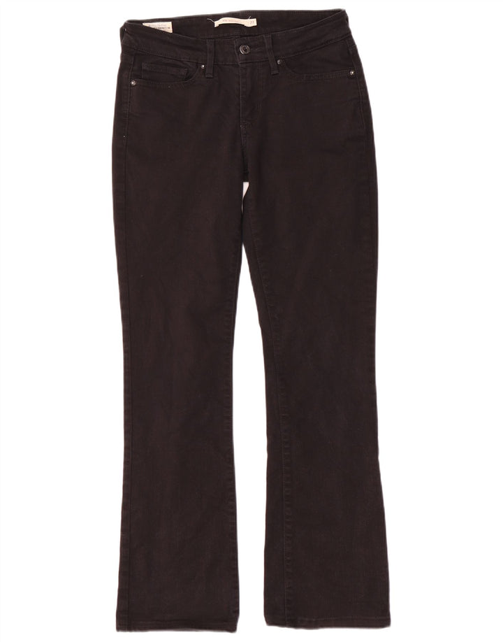 Levi's Womens 715 Bootcut Jeans W27 L28 Black