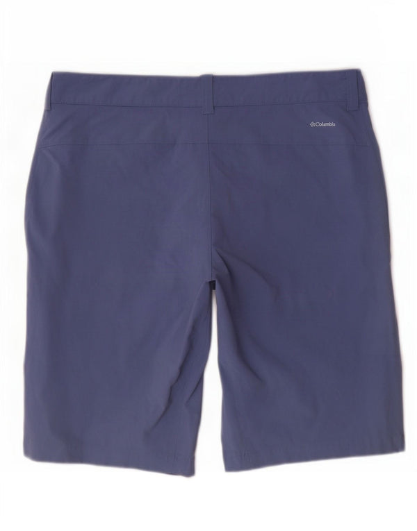 Columbia Womens Omni-Shield Chino Shorts UK 16 Large W36 Blue