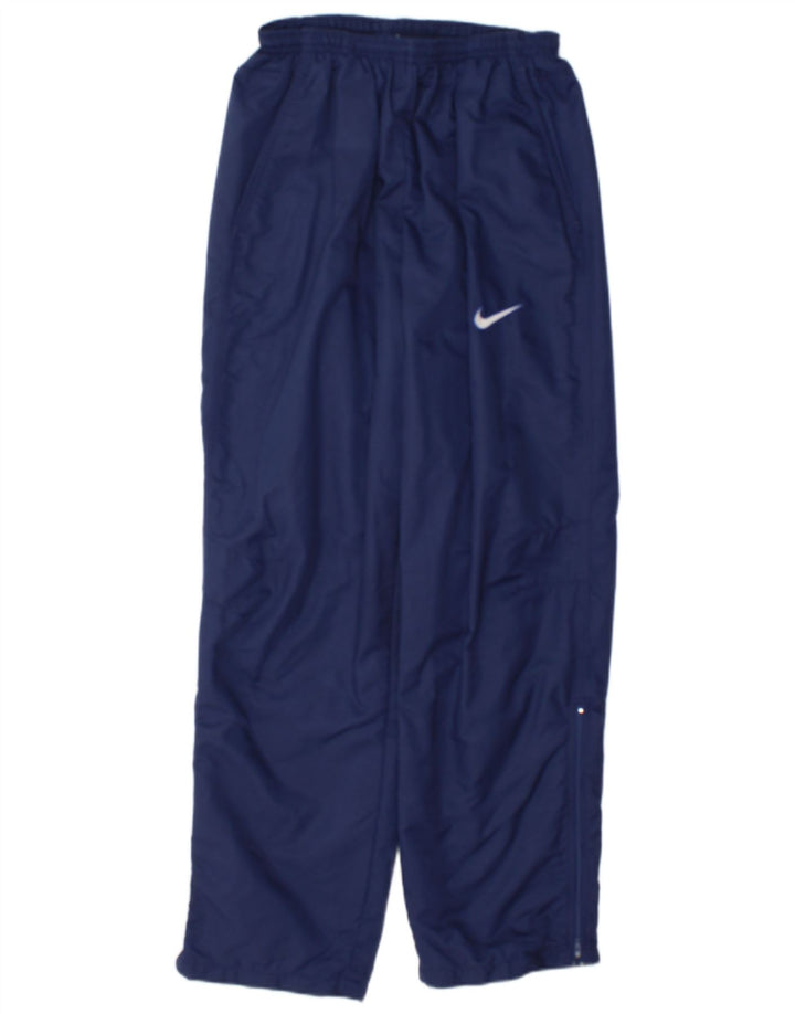 Nike Mens Tracksuit Trousers UK 38/40 Medium  Navy Blue Nylon