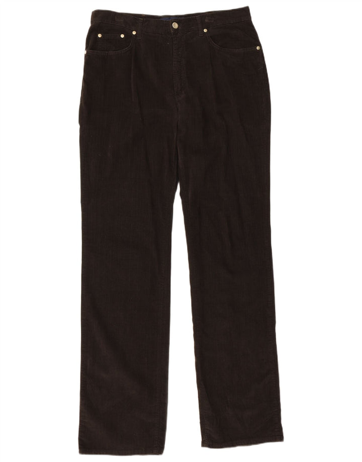 TRUSSARDI Mens Straight Jeans IT 48 Medium W32 L34 Black Cotton