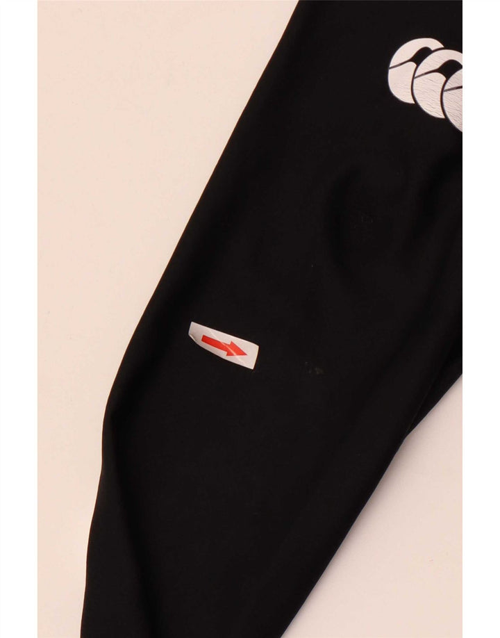 Canterbury Boys Grafiske Leggings 9-10 år Medium Sort Polyester