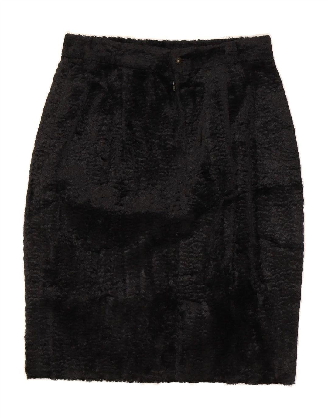 FENDI Womens Pencil Skirt IT 44 Medium W28 Black Rayon Vintage Fendi and Second-Hand Fendi from Messina Hembry 