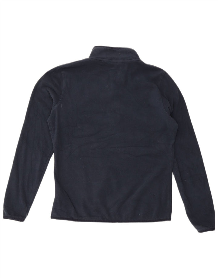 The North Face Dame Fleece Jumper UK 14 Large Navy Blue Polyester