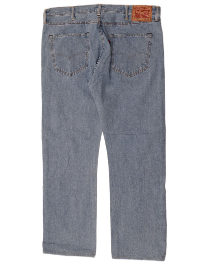 Levi's Jean Droit 501 Homme Bleu W38 L29 Coton