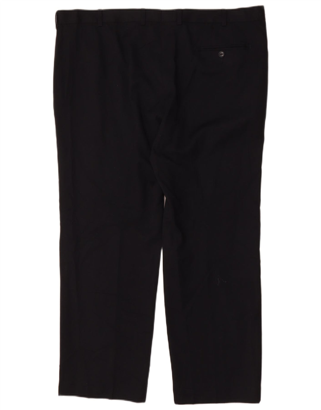 Marks & Spencer Mens Straight Regular Suit Trousers W42 L29 Navy Blue
