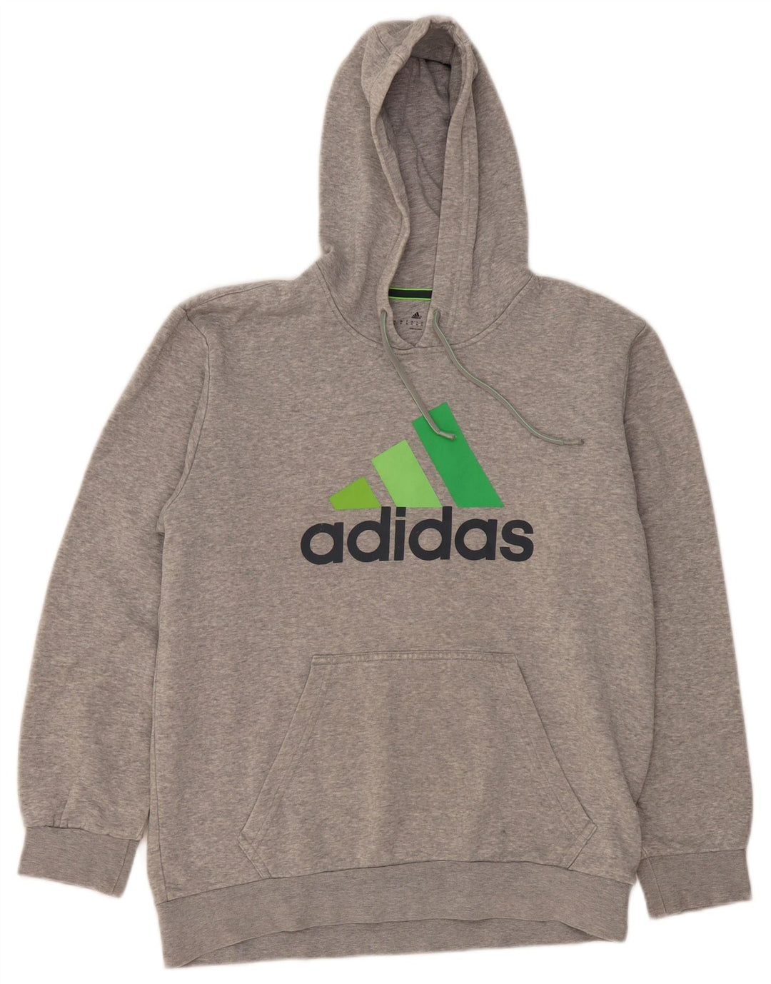 Adidas Herren Graphic Hoodie Pullover Mittelgrau