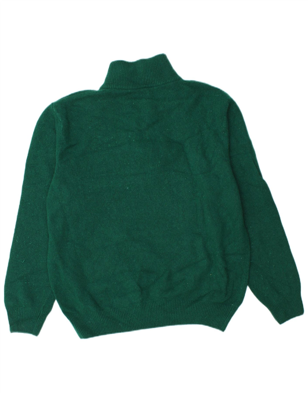 Kappa Mens Zip Neck Jumper Sweater Large Green