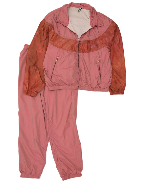 Dubin γυναικεία φόρμα UK 14 Medium Pink Colourblock Polyamide Retro