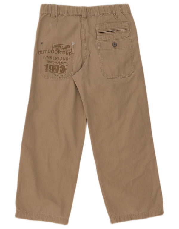 Timberland Boys Graphic Loose Fit Cargo Bukser 7-8 år W25 L22 Beige