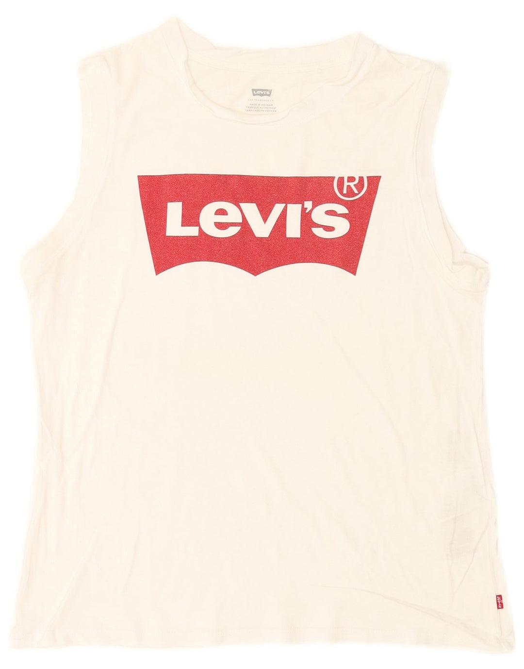 Tricou grafic pentru bărbați Levi's Top Medium White Bumbac
