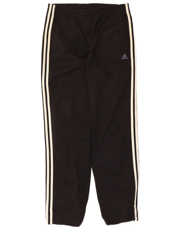 Adidas Pantalon de survêtement pour homme Joggers UK 42/44 Large Noir Polyester