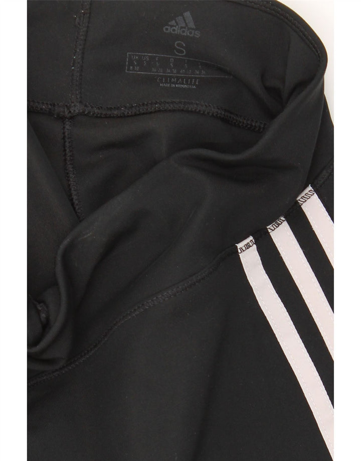 ADIDAS Womens Climalite Leggings UK 8/10 Small  Black Vintage Adidas and Second-Hand Adidas from Messina Hembry 