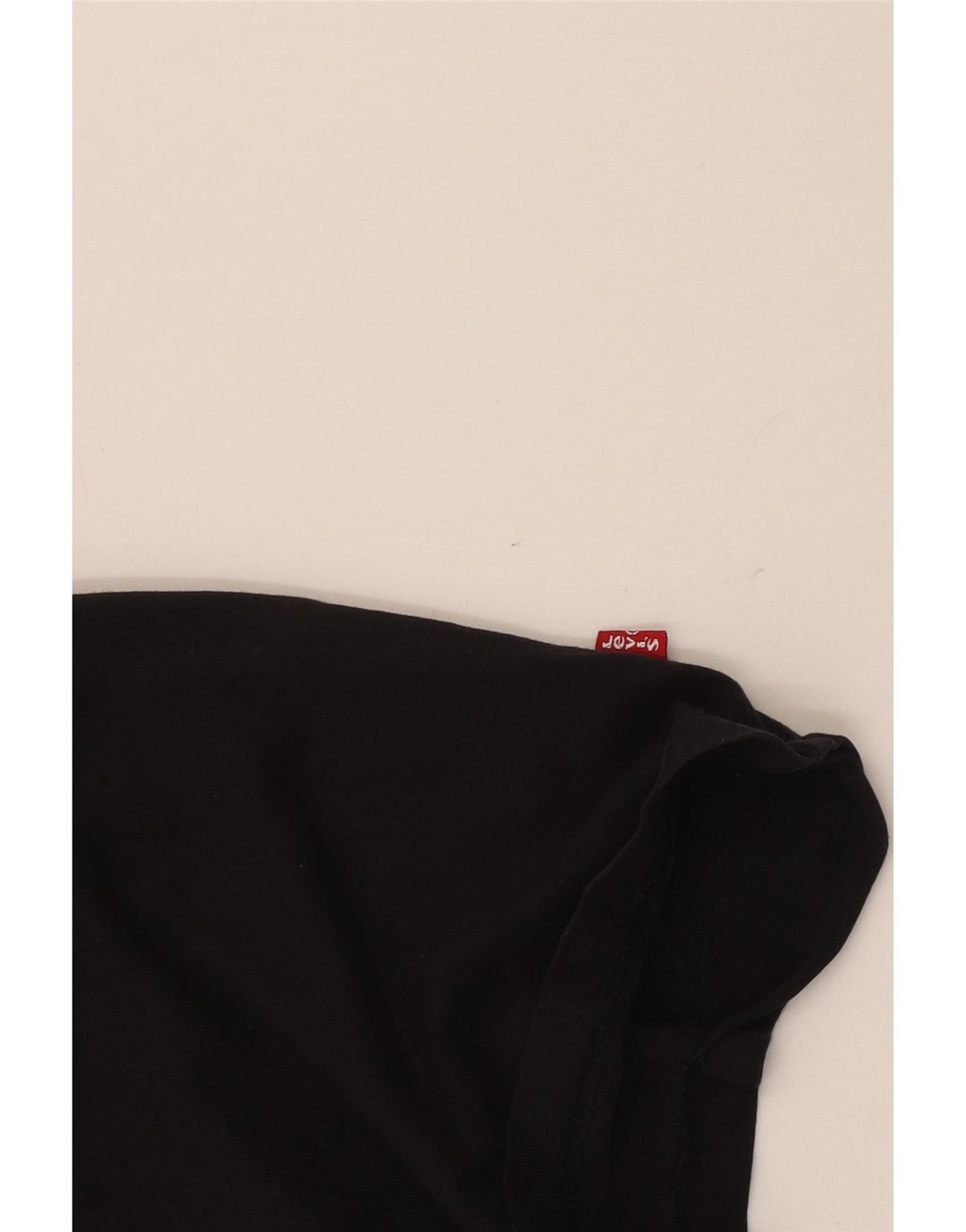 Levi's Womens Graphic T-Shirt Top UK 14 Large Black