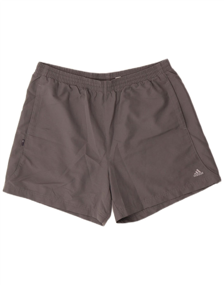 ADIDAS Mens Sport Shorts 2XL  Grey Polyester