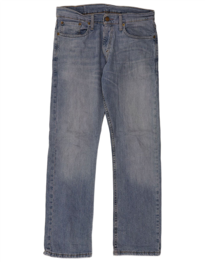 Levi's Mens 514 Slim Straight Jeans W31 L30 Blue Cotton