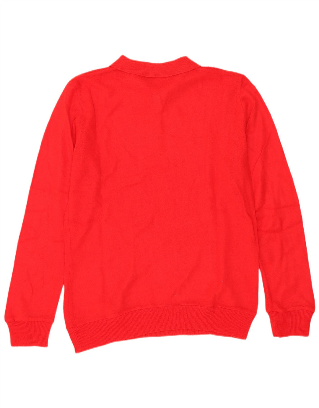 Vintage Damen Rollkragenpullover Pullover IT 42 Mittelrotes Polyacryl