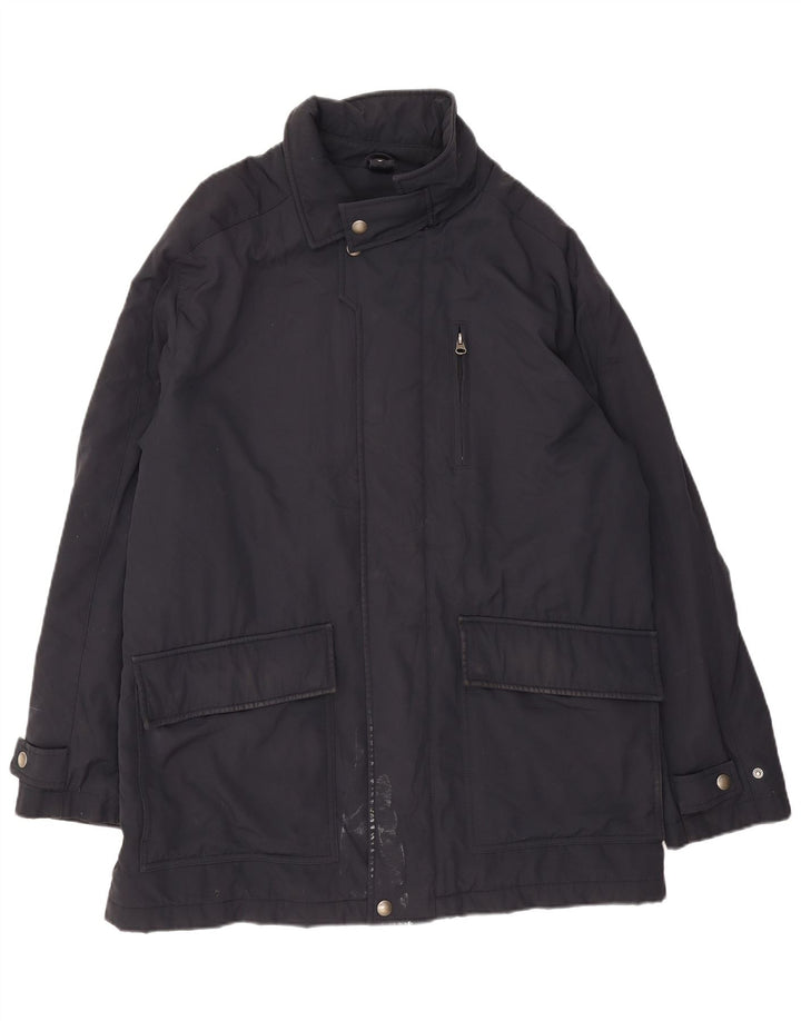 Мужская куртка Marks & Spencer UK 42 XL темно-синяя