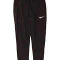 Nike Mens Dri Fit Tracksuit Trousers Joggers Medium Black Cotton