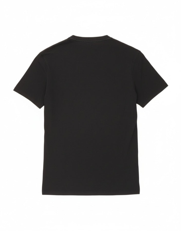 GUESS Mens Graphic T-Shirt Top Small Black Cotton