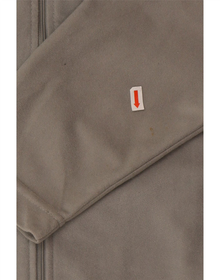 Kappa Veste de Survêtement Homme Gris Moyen Polyester Colorblock