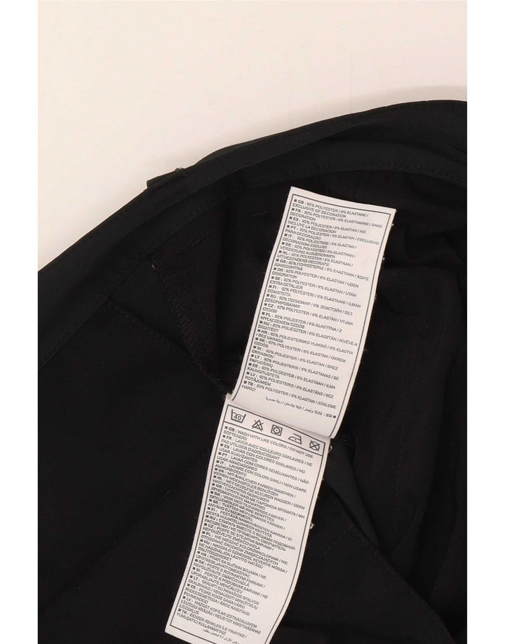 Męskie spodnie chino do golfa Nike W36 L32, czarny poliester