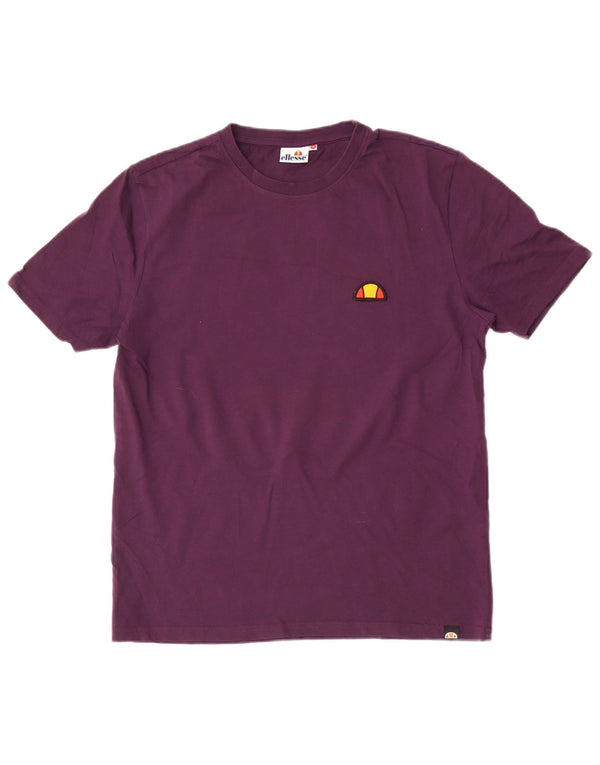 T-shirt da uomo Ellesse Top in cotone viola medio