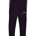 ASICS Womens Tracksuit Trousers UK 14 Medium Purple Polyester | Vintage Asics | Thrift | Second-Hand Asics | Used Clothing | Messina Hembry 