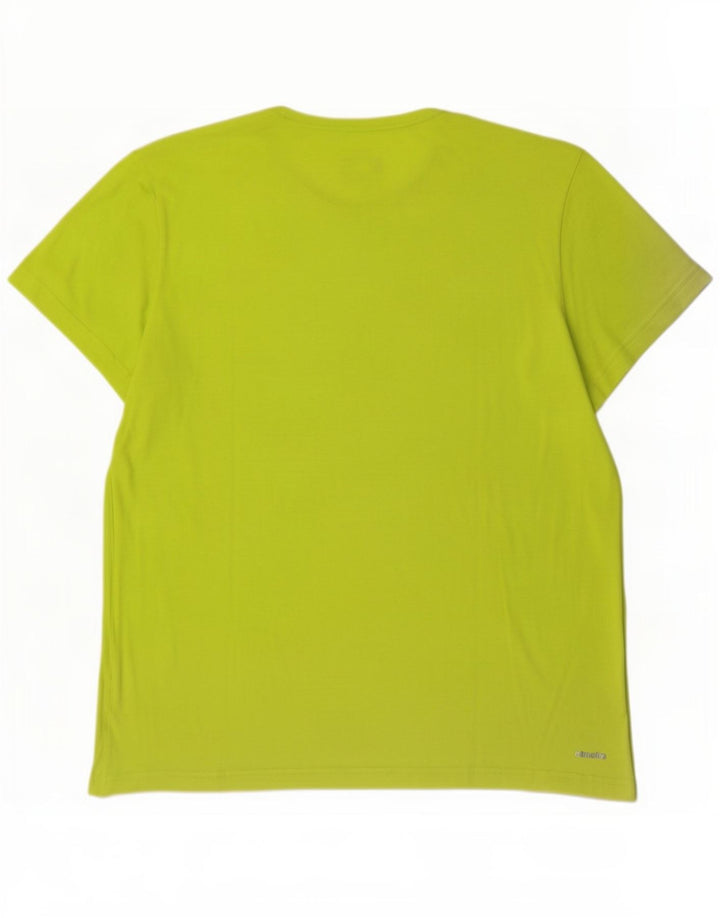 Maglietta Adidas Climalite da uomo XL verde