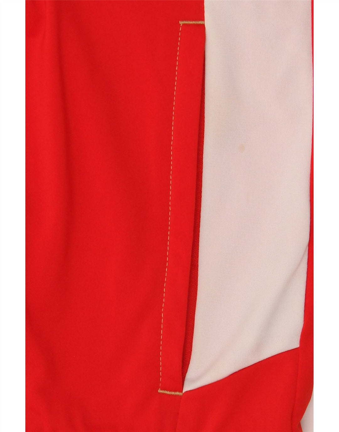 Puma Boys Graphic Tracksuit Top Jacket 13-14 Years Red Colourblock