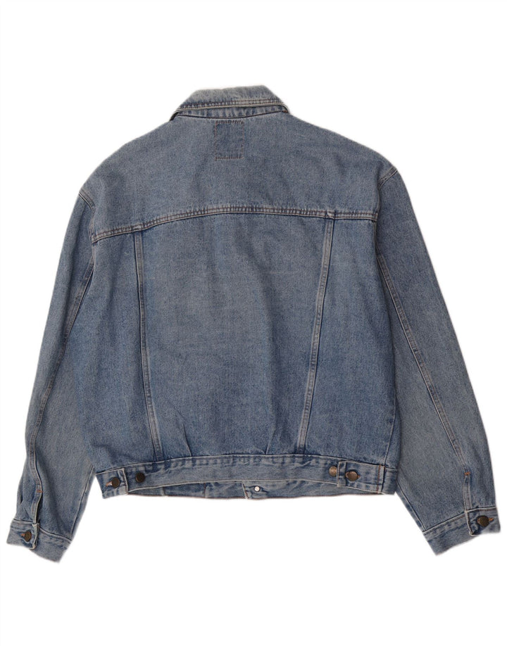 Base 92 Veste en Jean Homme UK 42 XL Bleu Coton