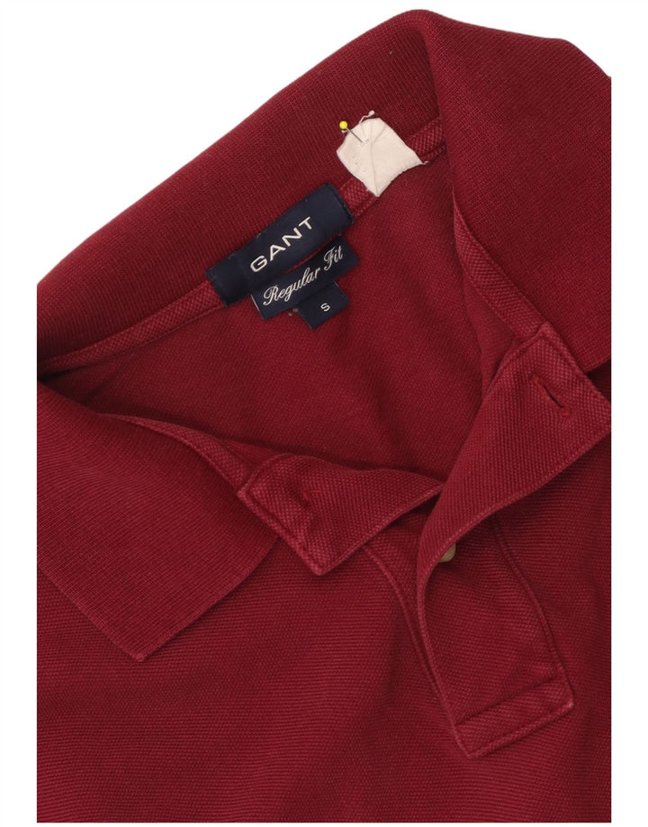 Polo Gant da uomo vestibilità regolare piccola rossa in cotone