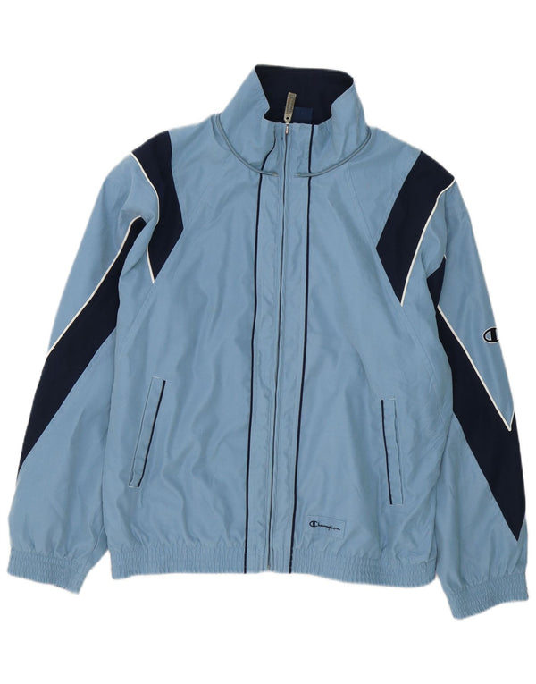 Ανδρική αθλητική φόρμα Champion Top Jacket Medium Blue Colorblock Polyester