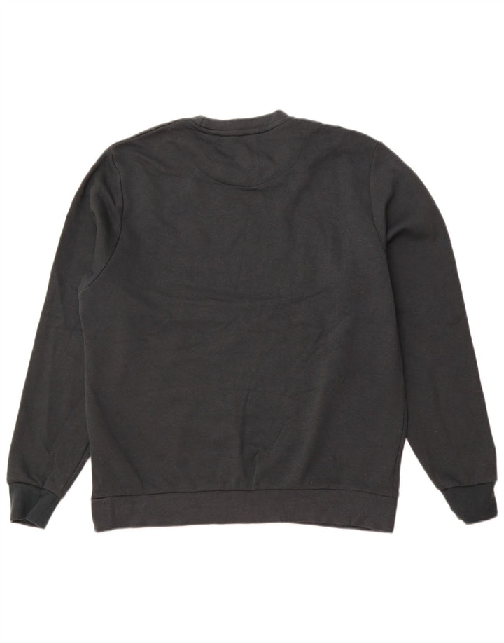 JACK & JONES Sweatshirt til mænd, stor grå bomuld