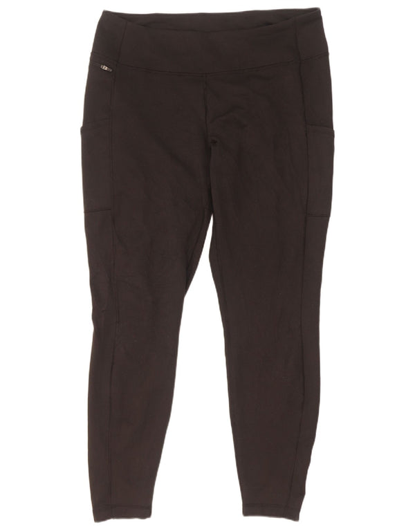Patagonia Leggings Femme UK 18 XL Noir Polyester