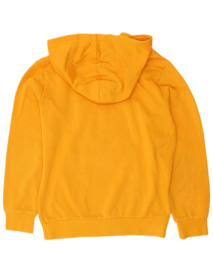 Champion Boys Graphic Hoodie Jumper 9-10 Years Medium Yellow