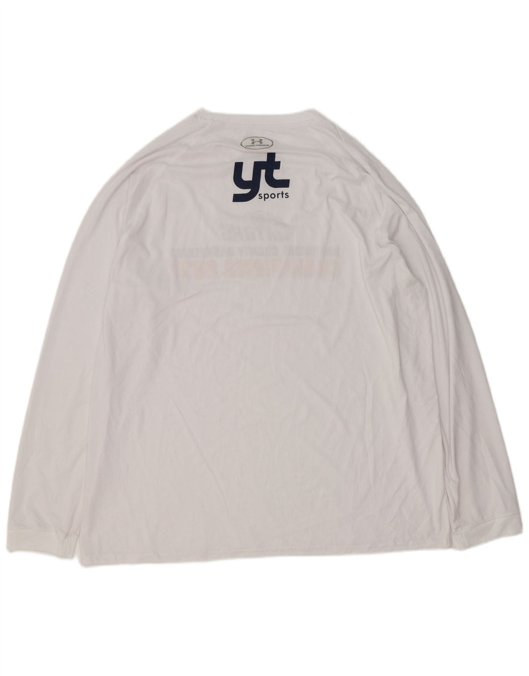 UNDER ARMOUR Herren Graphic Top Langarm 2XL Weiß