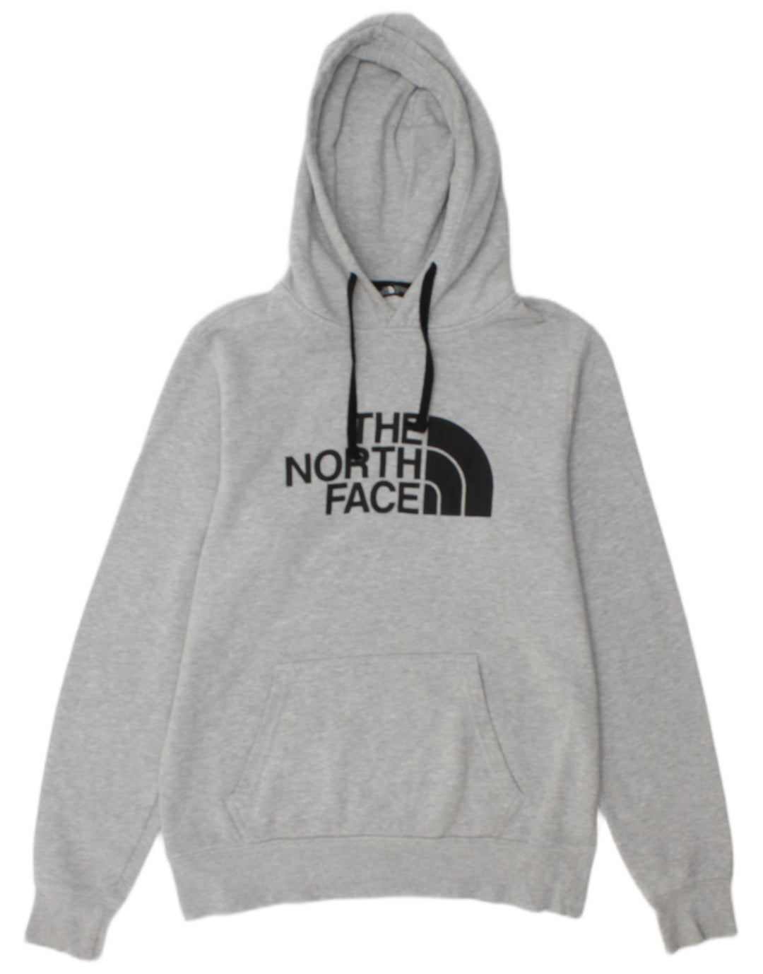 THE NORTH FACE Suéter gráfico masculino com capuz e algodão cinza pequeno