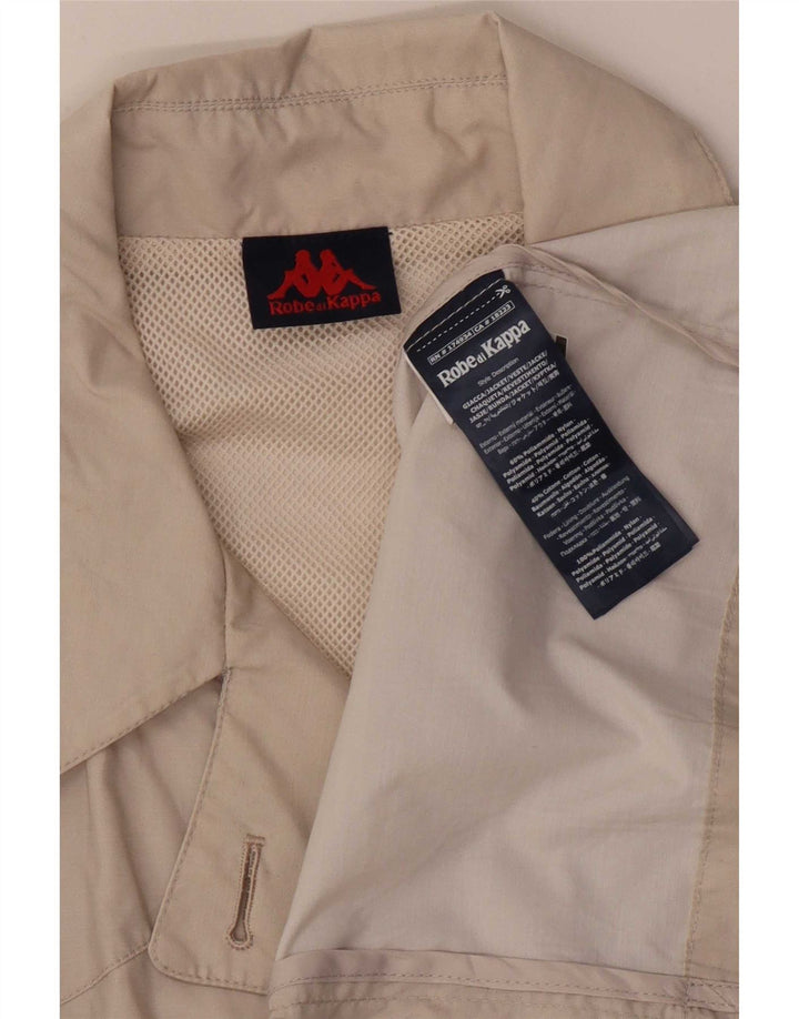 Kappa Trench Coat til kvinder UK 16 Stor Beige Polyamid