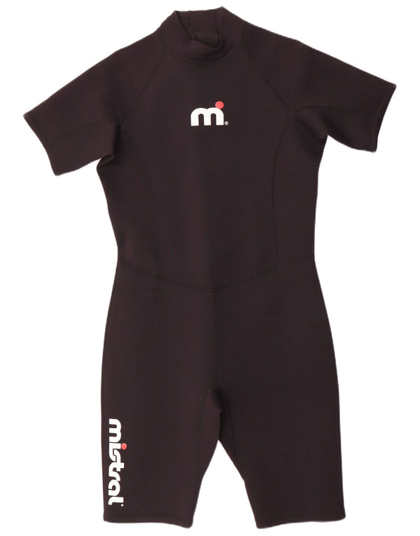 Mistral Womens Graphic Playsuit UK 18 XL Black Nylon