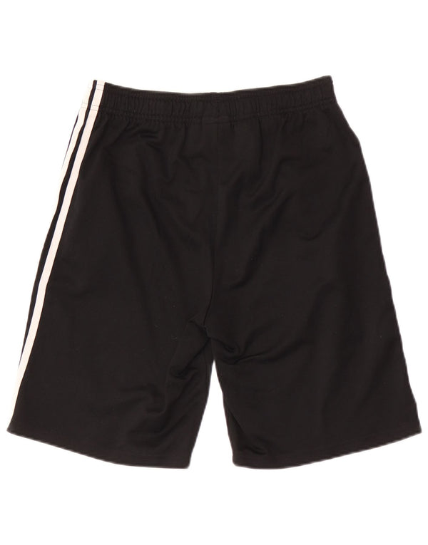 Pantaloncini sportivi Adidas da ragazzo 13-14 anni in poliestere nero
