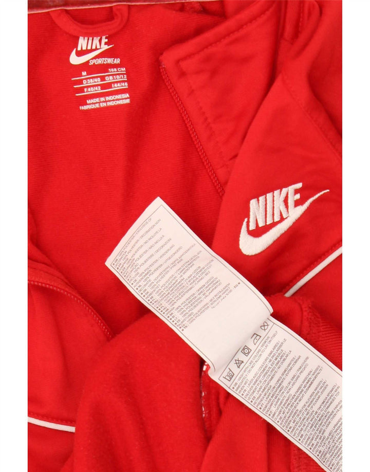 Женская спортивная куртка Nike UK 10/12, средний красный полиэстер