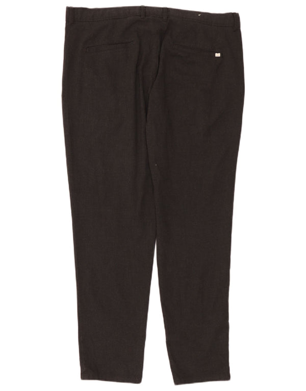 Zara Herre Slim Chino Bukser EU 46 XL W36 L29 Grå