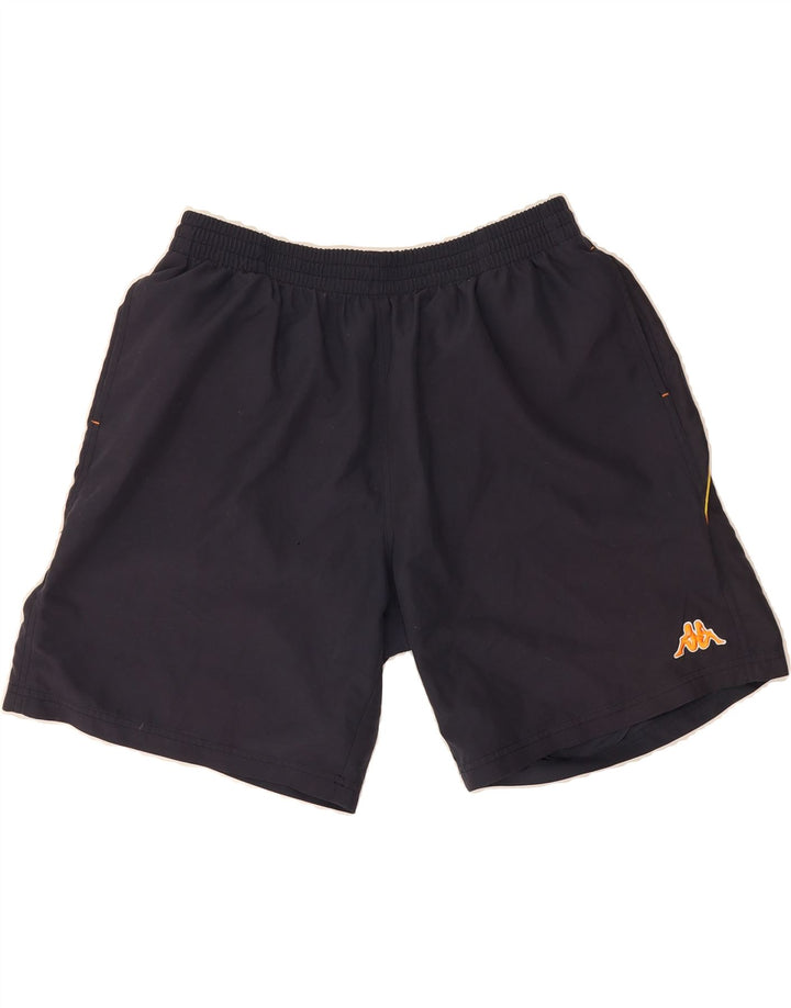 KAPPA Mens Sport Shorts XL  Navy Blue Polyester Vintage Kappa and Second-Hand Kappa from Messina Hembry 