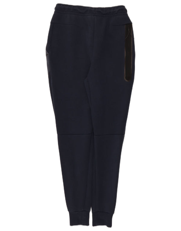 Nike Herren-Trainingshose, Jogginghose, XS, Marineblau, Colourblock-Baumwolle
