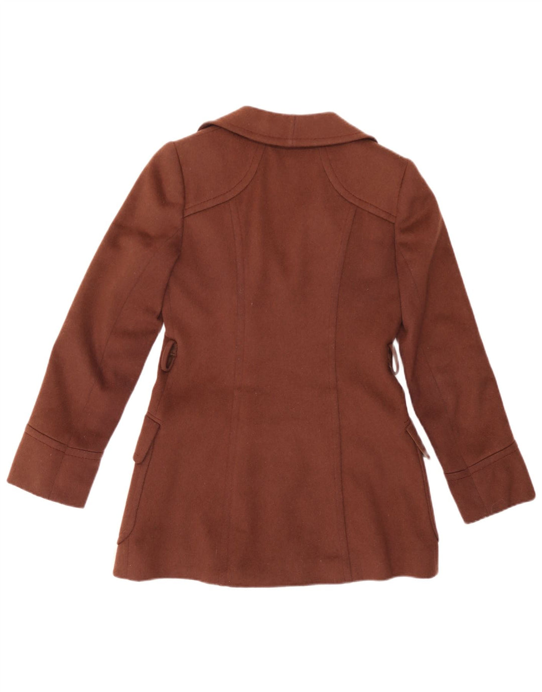 Happening Womens Double Breasted Blazer Jacket IT 40 Small Brown