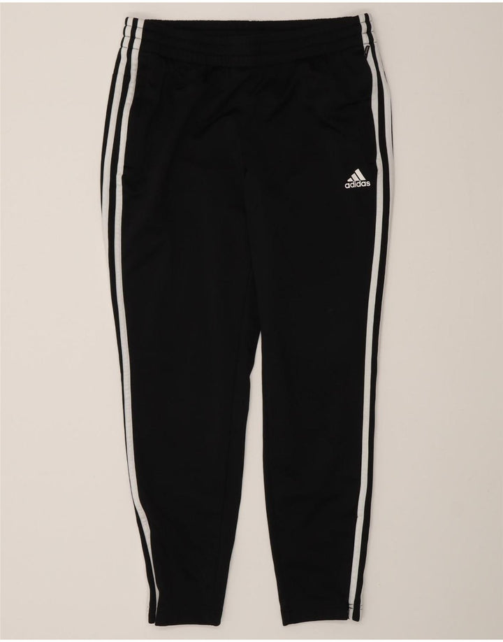Pantaloni da tuta da donna Adidas UK 12/14 Medium Nero Poliestere