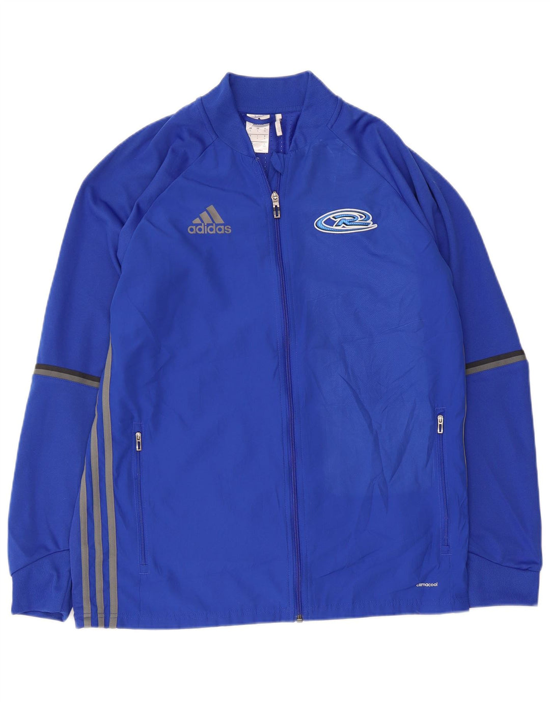 ADIDAS Herre Climacool Grafisk træningsdragt Topjakke Stor Blå Polyester