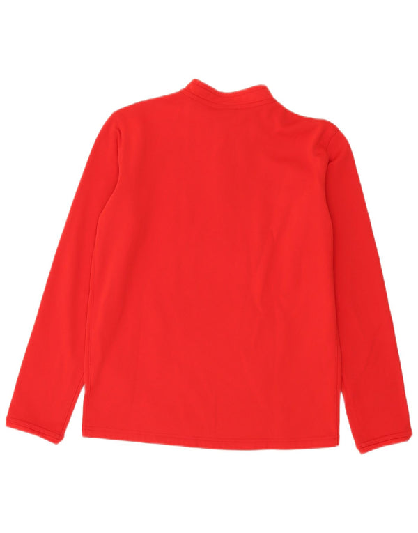 Nike Boys Dri Fit Pullover med lynlås-hals træningsdragt Top 13-14 år XL Rød