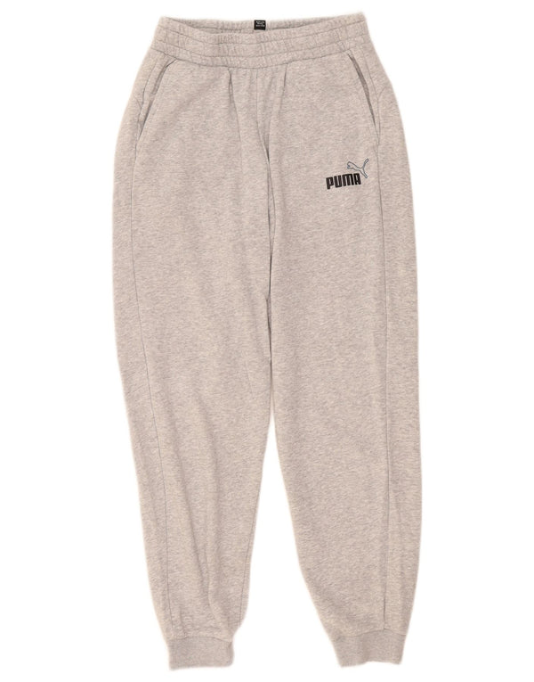 Puma Pantalon de Survêtement Garçon 13-14 ans Gris Moucheté
