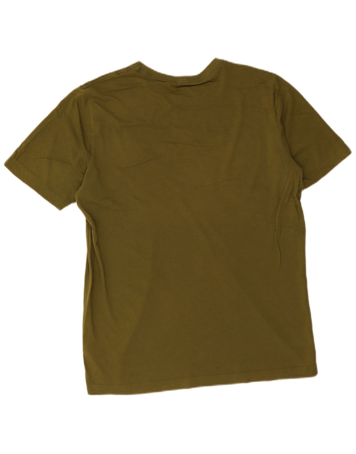 Puma Herren-T-Shirt mit Grafik, mittlere Khaki-Baumwolle